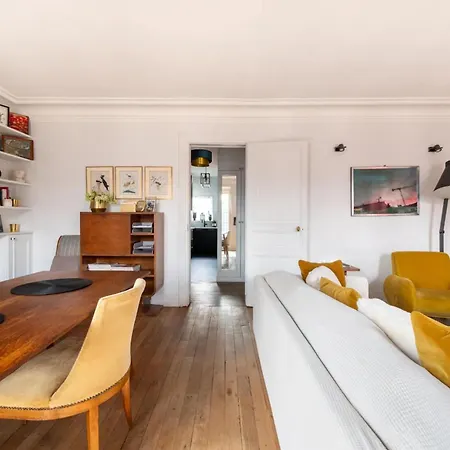 Beautiful 1bd Parasian Batignolles Daire Paris